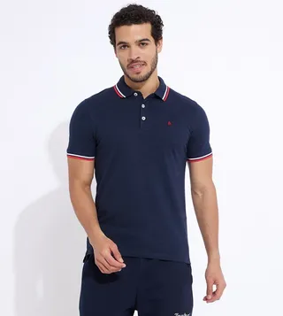 Epaulos Short Sleeves Polo T-Shirt