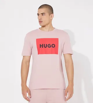 Dulive Logo Printed Crew Neck T-Shirt