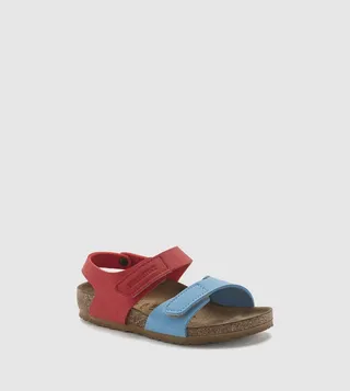 Palu Birko-Flor Nubuck Color Block Comofrt Sandals