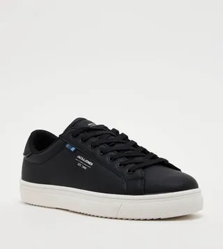 Logo Detail Lace-Up Sneakers