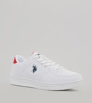 DENNIS Logo Detail Lace-Up Sneakers