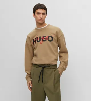 Logo Printed Crew Neck Sweatshirt