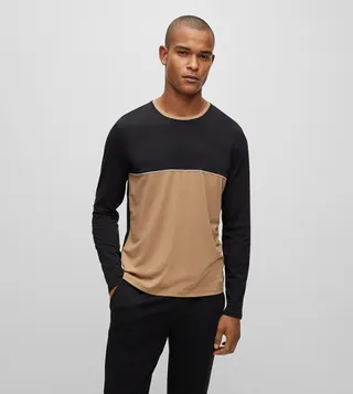 Color Block Crew Neck T-Shirt