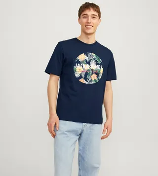Graphic Printed Crew Neck T-Shirt