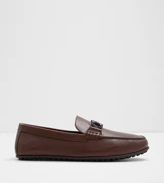 SCUDERIIA Metal Accent Loafers