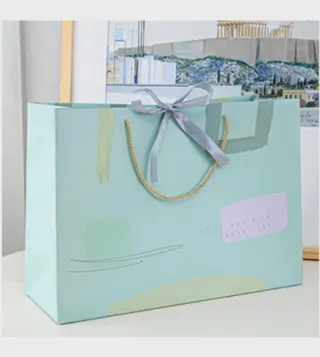 Fresh Green Gift Bag - Medium 25x20x12 cm