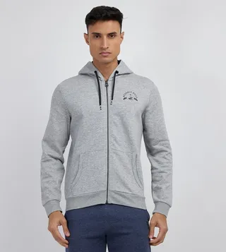 Logo Embroidered Long Sleeves Jacket
