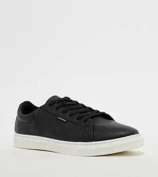 Logo Detail Lace-Up Sneakers