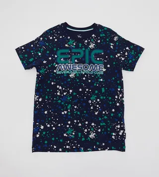 Boy's Printed Casual T-Shirt