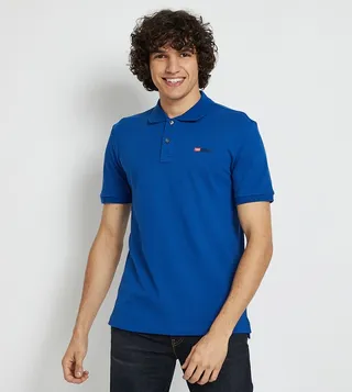 Logo Detail Short Sleeves Polo T-Shirt