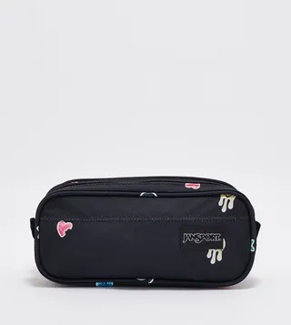 Printed Logo Badge Pencil Pouch