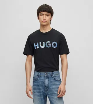 Back Printed Crew Neck T-Shirt