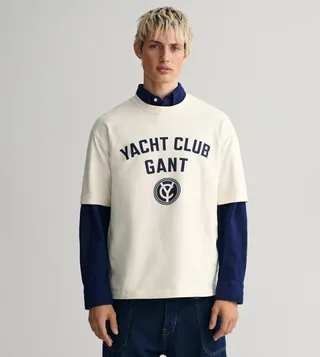 Yacht Club Printed T-Shirt