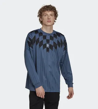 Logo Embroidered Crew Neck Sweatshirt