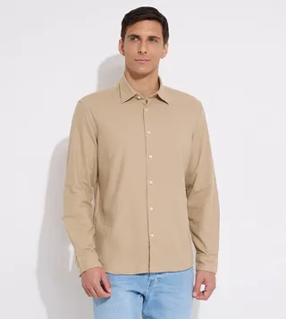 Solid Long Sleeves Shirt