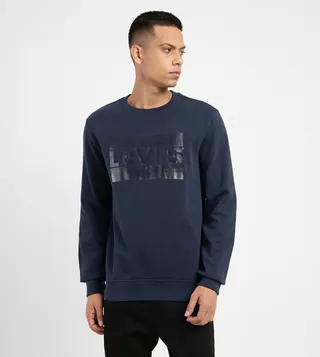 Logo Printed Crew Neck Sweatshirt