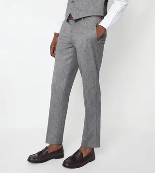 Mid Rise Slim Fit Trousers