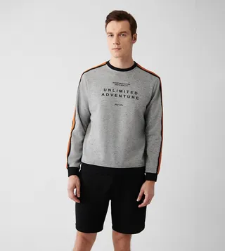 Printed Long Sleeves Sweatshirt