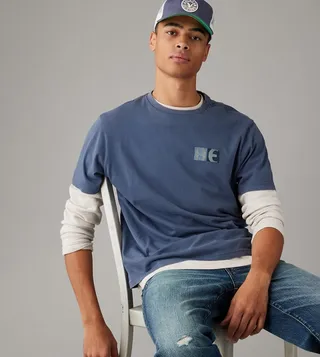 Logo Printed Short Sleeves T-Shirt