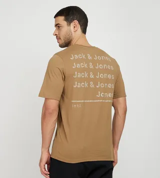 Back Printed Crew Neck T-Shirt