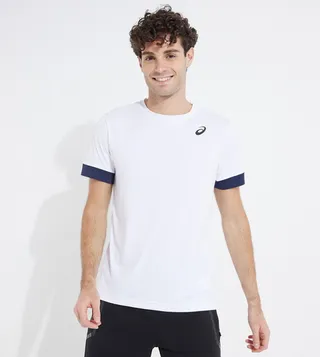 Logo Detail Court Short Sleeves T-Shirt