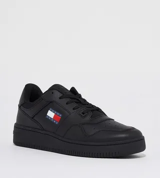 Logo Detail Lace-Up Sneakers