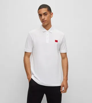 Logo Detail Short Sleeves Polo T-Shirt