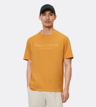 Logo Printed Regular Fit T-Shirt