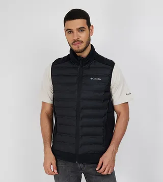 Logo Detail Quilted Gilet