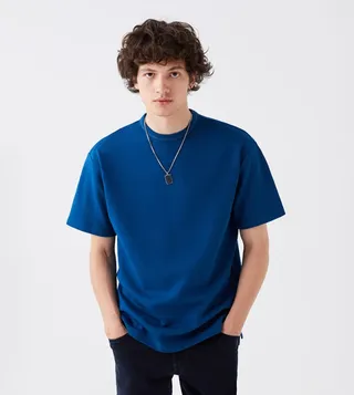 Solid Short Sleeves Casual T-Shirt