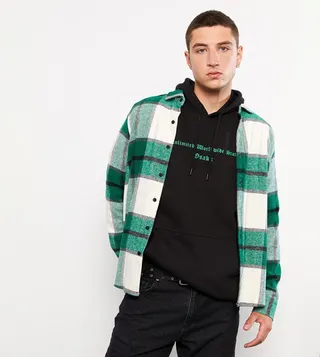Plaid Regular Fit Lumberjack Shacket