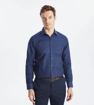 Solid Regular Fit Long Sleeves Shirt