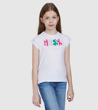 Logo Printed Crew Neck T-Shirt