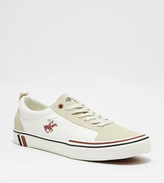 Color Block Canvas Shoes