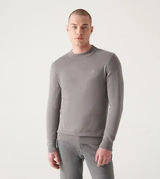 Logo Detail Long Sleeves Sweater