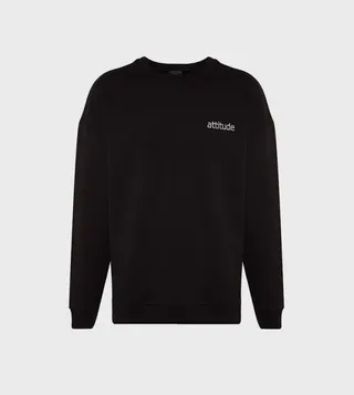 Premium Embroidery Detail Oversized Sweatshirt