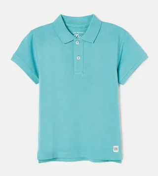 Solid Short Sleeves Polo T-Shirt