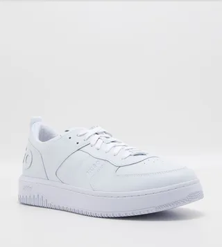 Logo Detail Lace-Up Sneakers