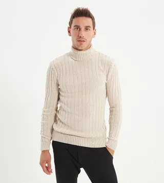 Slim Fit Knitwear Sweater