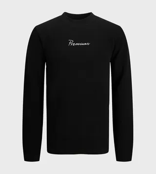 Embroidered Long Sleeves T-Shirt