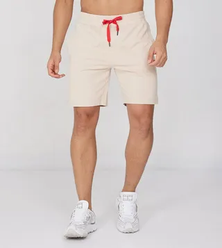 Logo Embroidered Casual Shorts