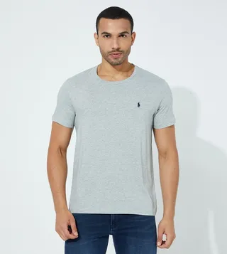 Logo Detail Crew Neck T-Shirt