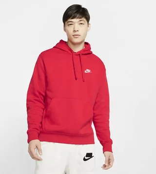 Logo Printed Club Po Hoodie