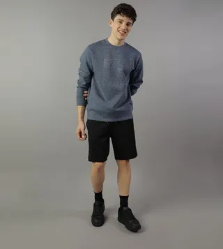 24/7 Good Vibes Logo Printed Sweatshirt