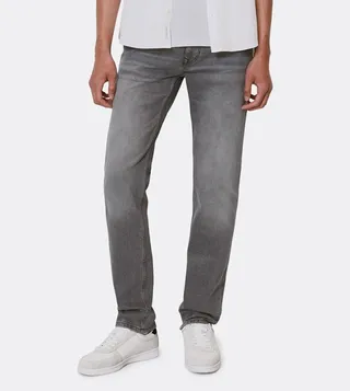 SJÖBO Faded Slim Fit Jeans