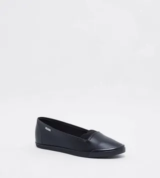 AU Logo Detail Slip On Shoes