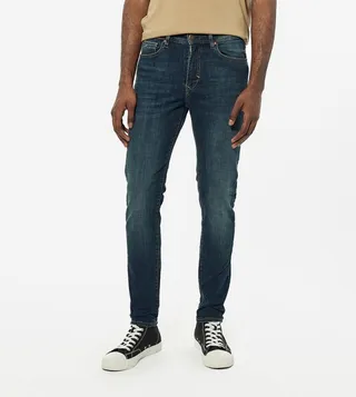 Mid-Rise Skinny Fit Jeans