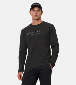 Logo Printed Long Sleeves T-Shirt