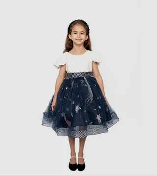 SequinsTulle Party Dress