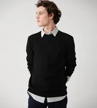 Texture Interlock Long Sleeves Sweatshirt